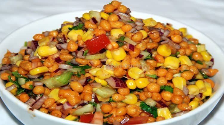 चटपटा कॉर्न सलाद / Spicy Corn Salad